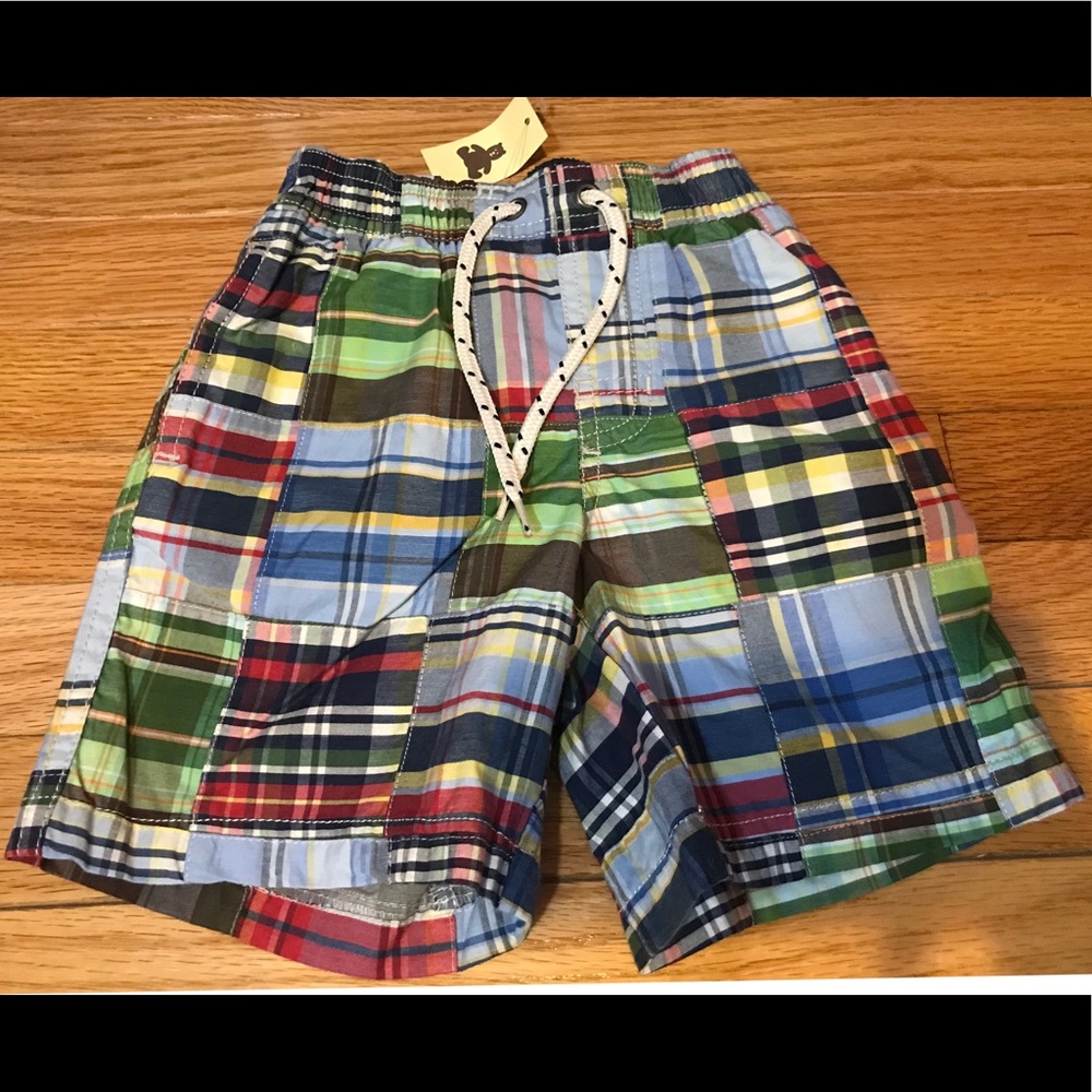 Baby GAP Madras Swim Trunks